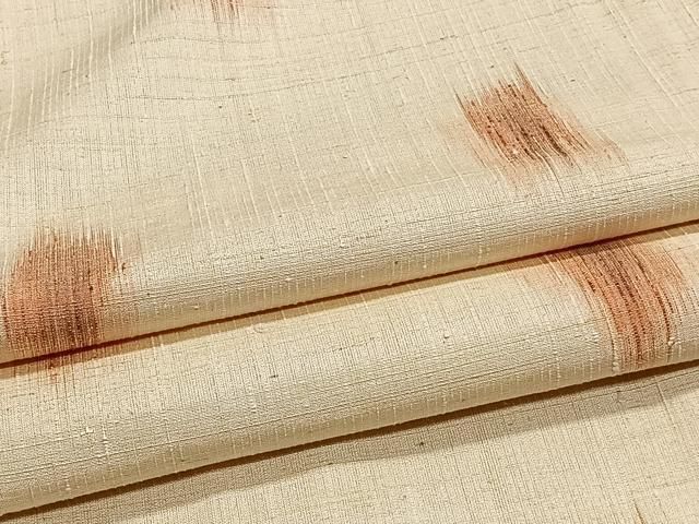 平和屋着物▽上質な紬 単衣 吉祥文 正絹 逸品 CAAS2493xi