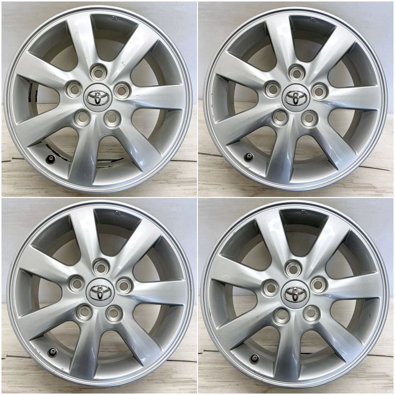 15インチ アルミ トヨタ アイシス 純正 4本セット エスクァイア ノア ヴォクシー アイシス ヴォクシー アルミホイール アルミホイール ホイール ホイル 純正ホイール ホイール ホイル