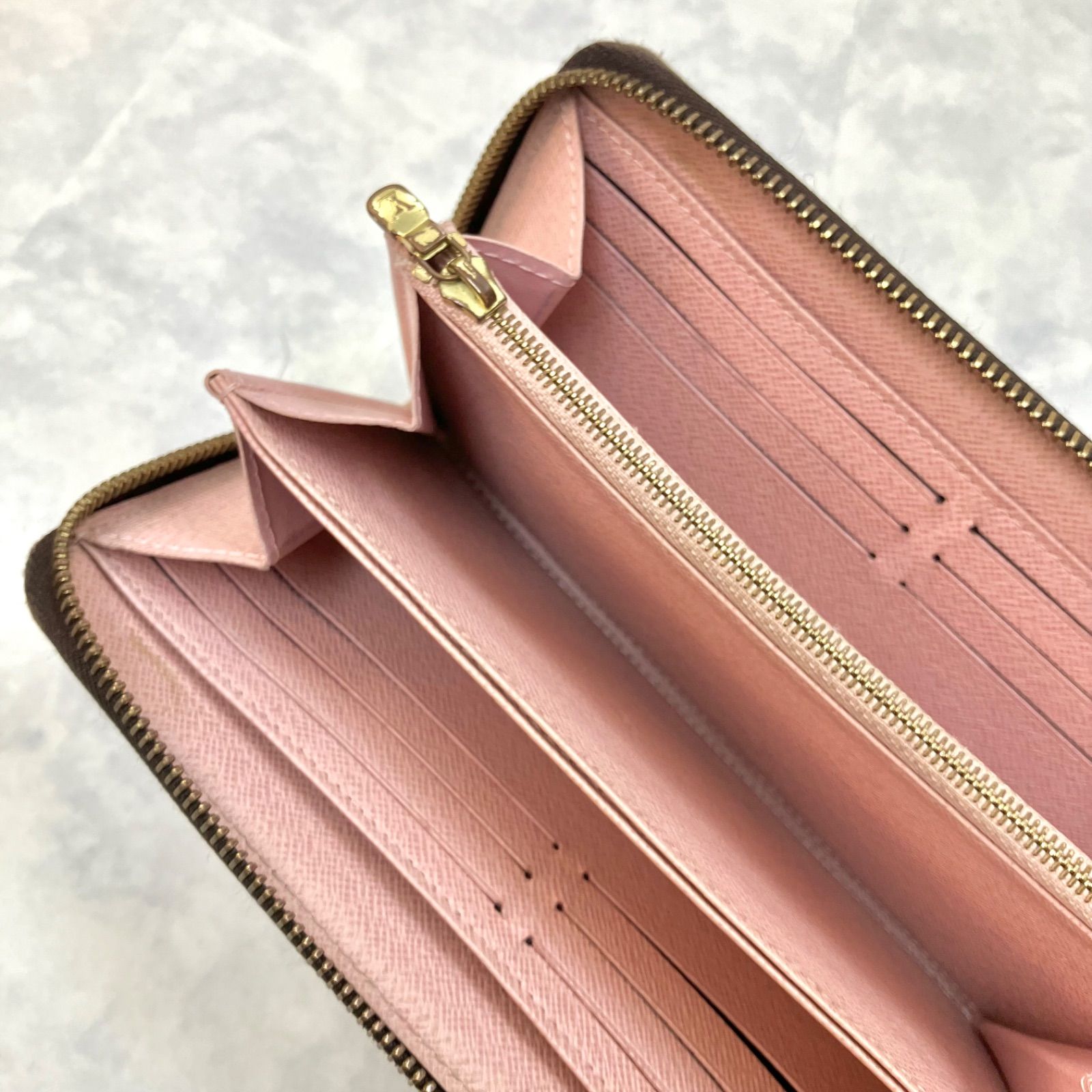美品⭐️LOUIS VUITTON ルイ・ヴィトン】 ジッピー・ウォレット ローズ
