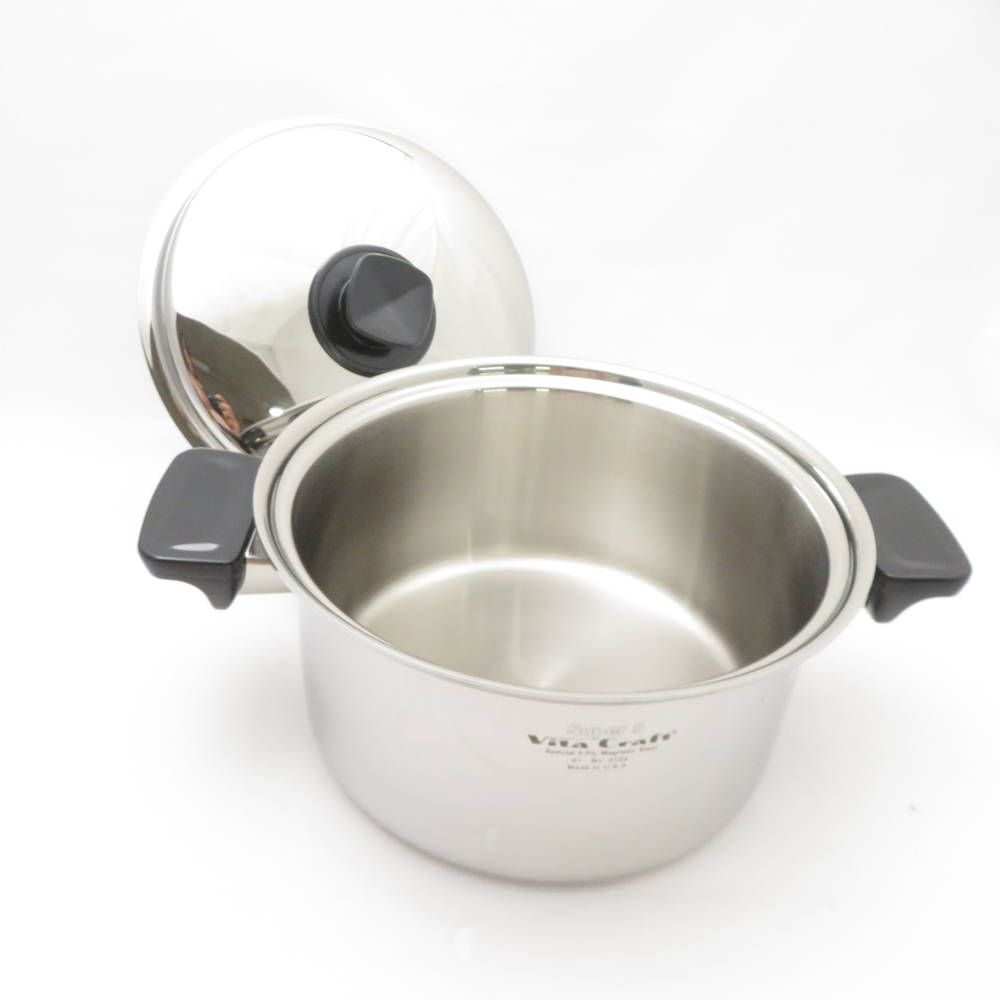 ビタクラフト スーパーファイブ 新品 IH対応 深型 5.5L No.5126@ 