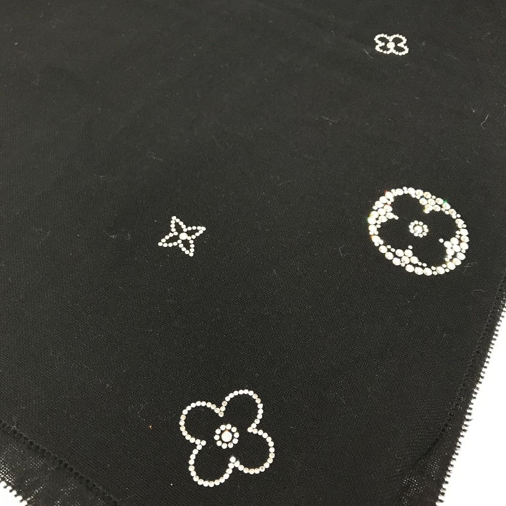 LOUIS VUITTON ルイヴィトン ストール ロゴ ラインストーン LV  