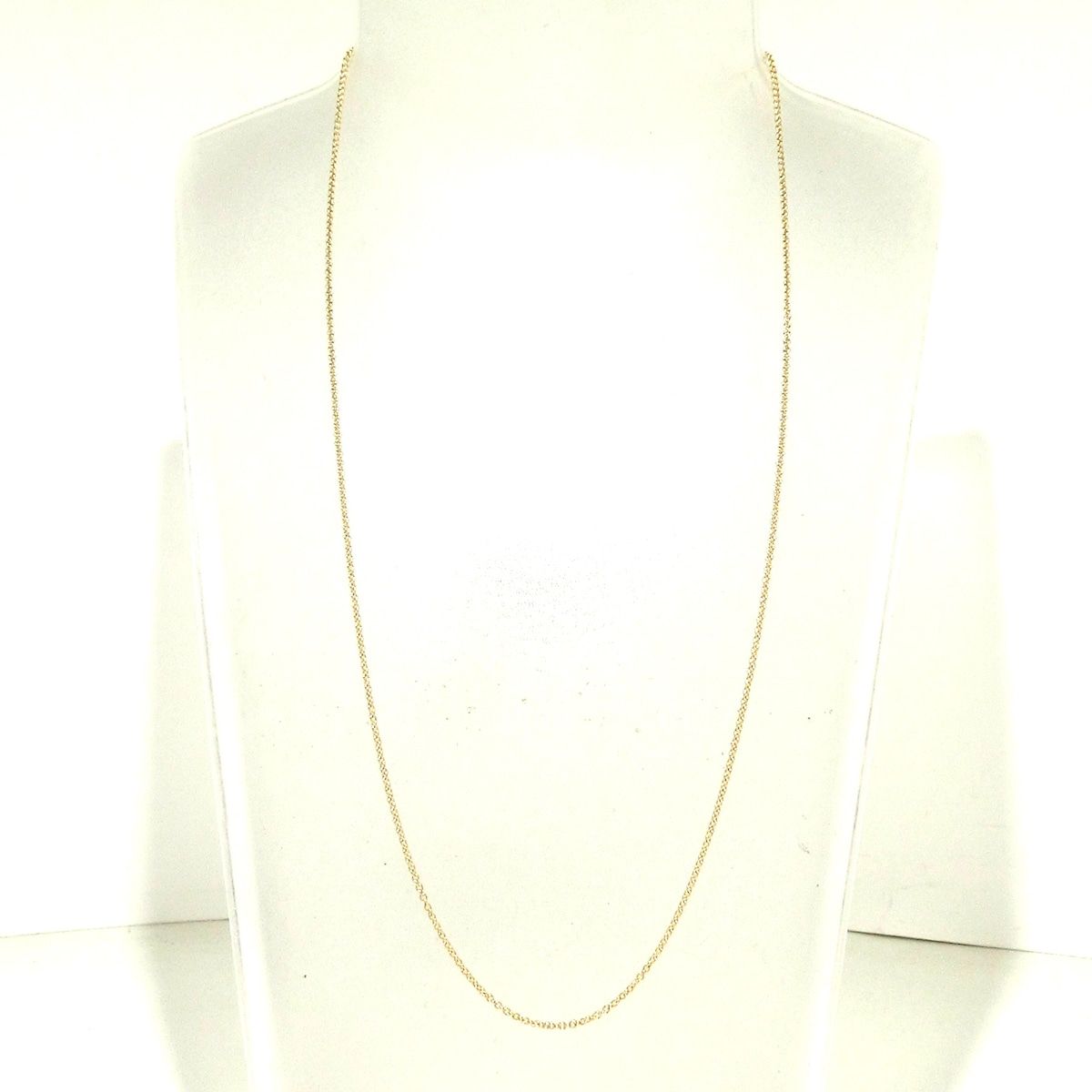 TIFFANY-Co. ティファニー ネックレス - K18PG チェーンのみ