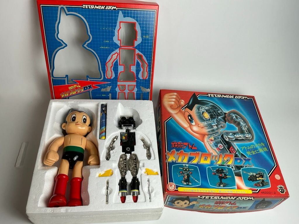 貴重・1980年代】鉄腕アトム メカブロック DX フィギュア タカラ