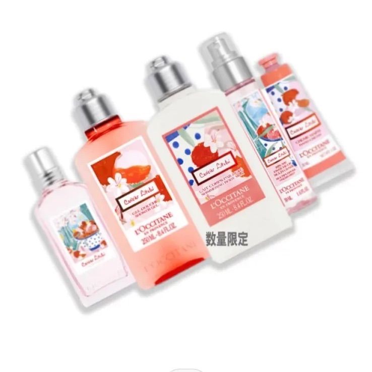 ロクシタン☆チェリーライチシークレットコンプリート 数量限定