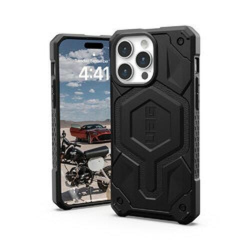 4営業日で発送 URBAN ARMOR GEAR iPhone 15 Pro Max 2025対応耐衝撃ケース MONARCH PRO MagSafe対応 ブラック 日本正規代理店品