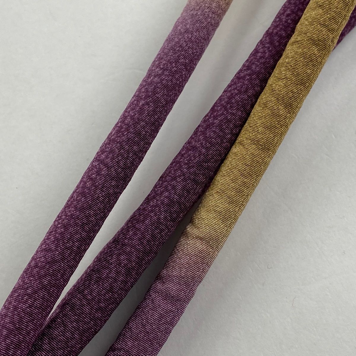 バイセル 着物 優品 和装小物 お買い得3点セット【帯締め 帯揚げ 末広セット】礼装用 白色 ☆☆☆