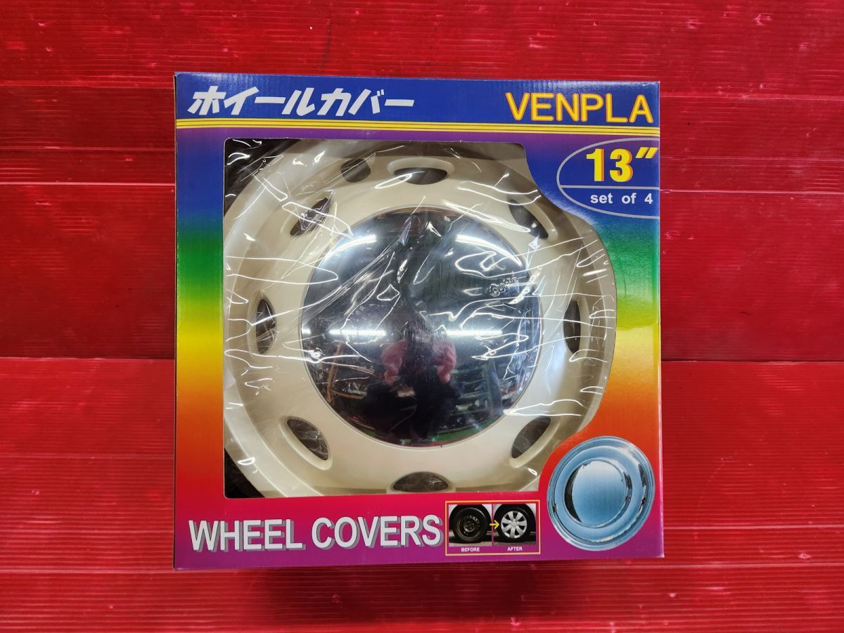 VENPLA Cutie 社外 13インチホイールキャップ 4枚SET VENPLA Cutie 0903PC 社外 13インチホイールキャップ 4枚SET