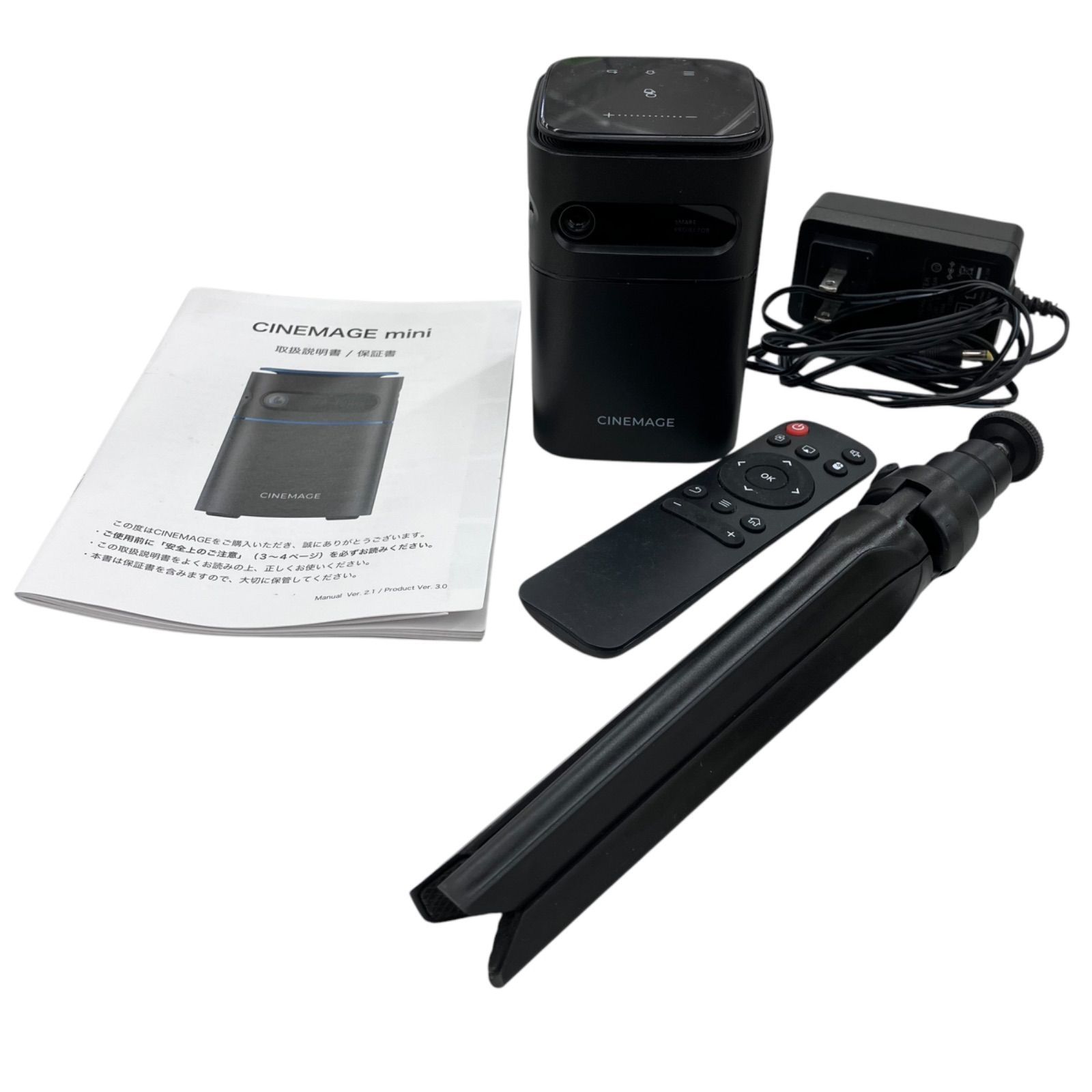 CINEMAGE mini-BK【本体他付属品完備】 CINEMAGE mini プロジェクター本体 CINEMAGE mini-BK【本体他付属品