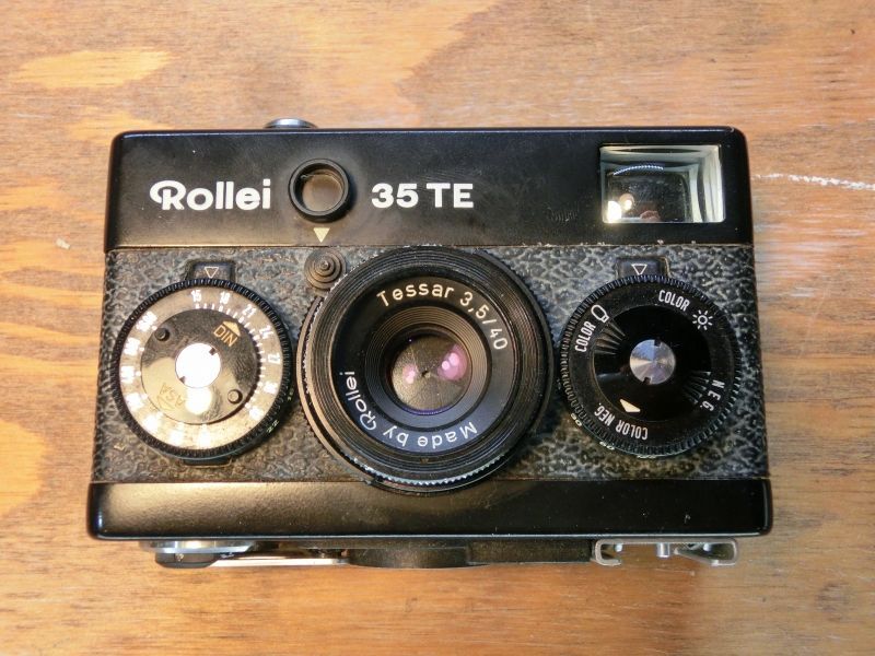 7187 良品 ローライ Rollei 35 TE 露出計OK ブラック - メルカリ