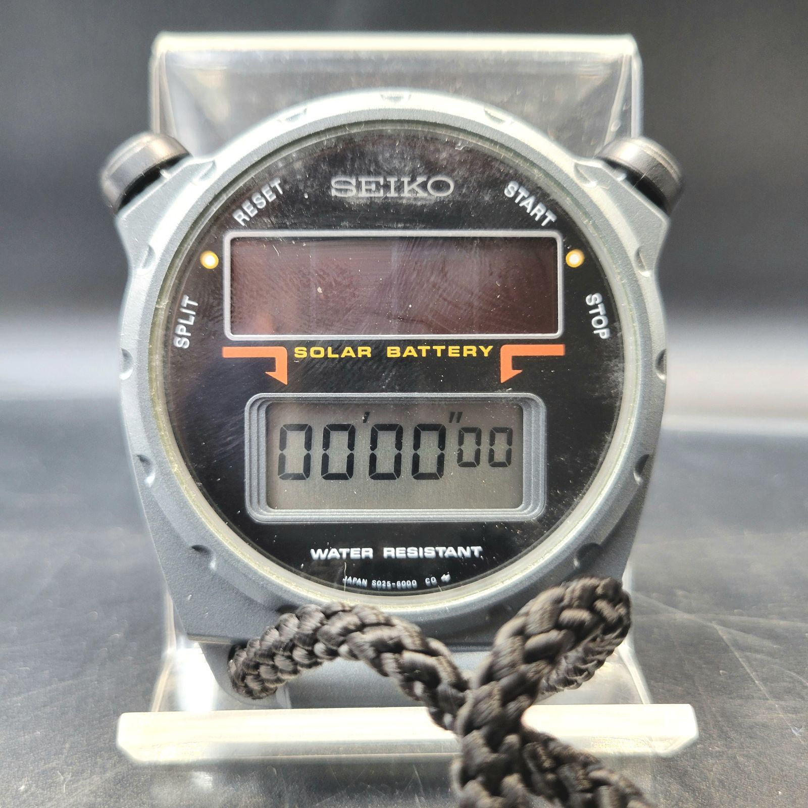 SEIKO - ストップウォッチ【SEIKO】×2セット SEIKO】セイコー ソーラー ストップウォッチ S025-6000 JAPAN