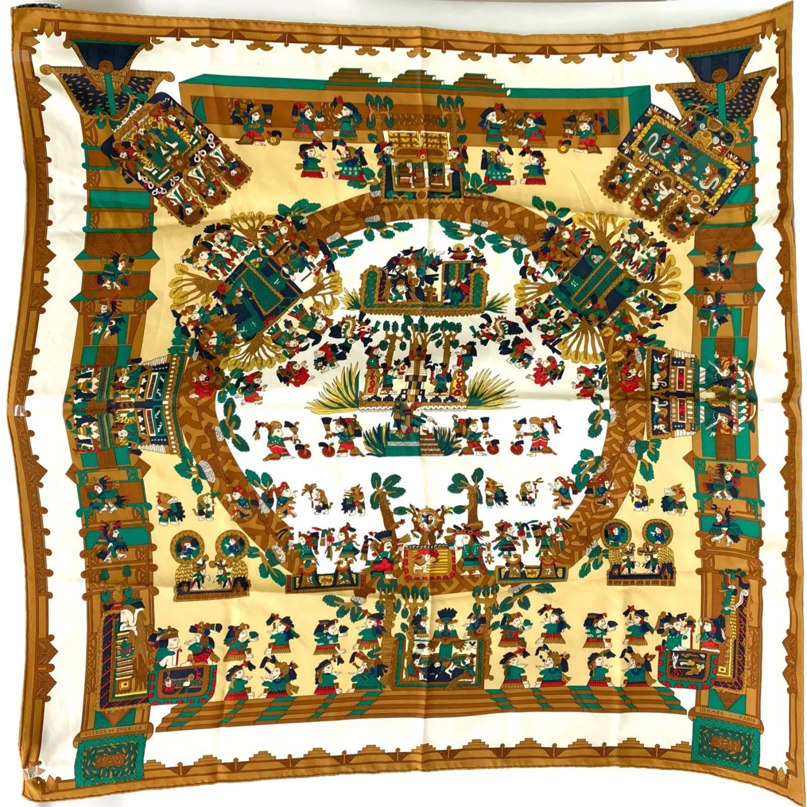 🌟最終価格🌟【HERMES】エルメス スカーフ カレ90 ASTRES et SOLEILS