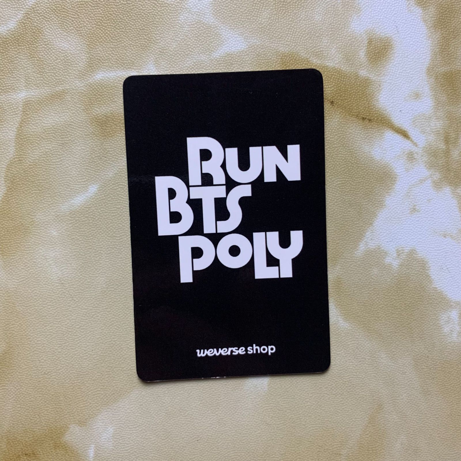 BTS ナムジュン RM RUN POLY HIGHLIGHT PACK 者対象Highlight イベント 当選 トレカ