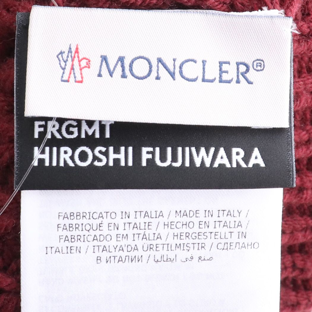 MONCLER GENIUS × FRAGMENT ニットキャップ - GRAIZ-UsedBrand Shop