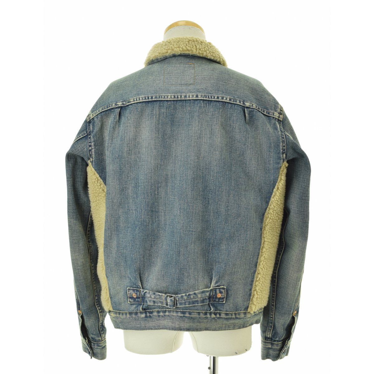 ダブルアールエル　グリズリー　デニムジャケット　xs RRL デニムグリズリージャケット デニムジャケット XS 熊ジャン ダブル