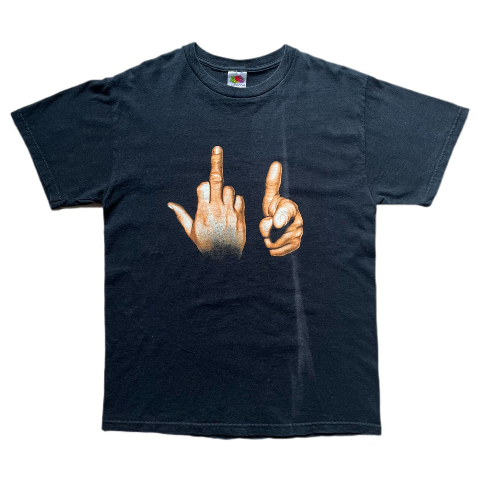 激レア Fuck you hand sign Tシャツ ハンドサイン 00s Y2K Fruits of the room ASAP Rocky -  メルカリ