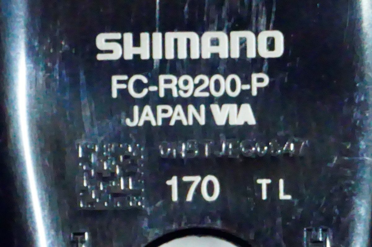 SHIMANO シマノ DURA-ACE FC-R9200-P 50-34T 170mm クランク バイチャリ名古屋大須店