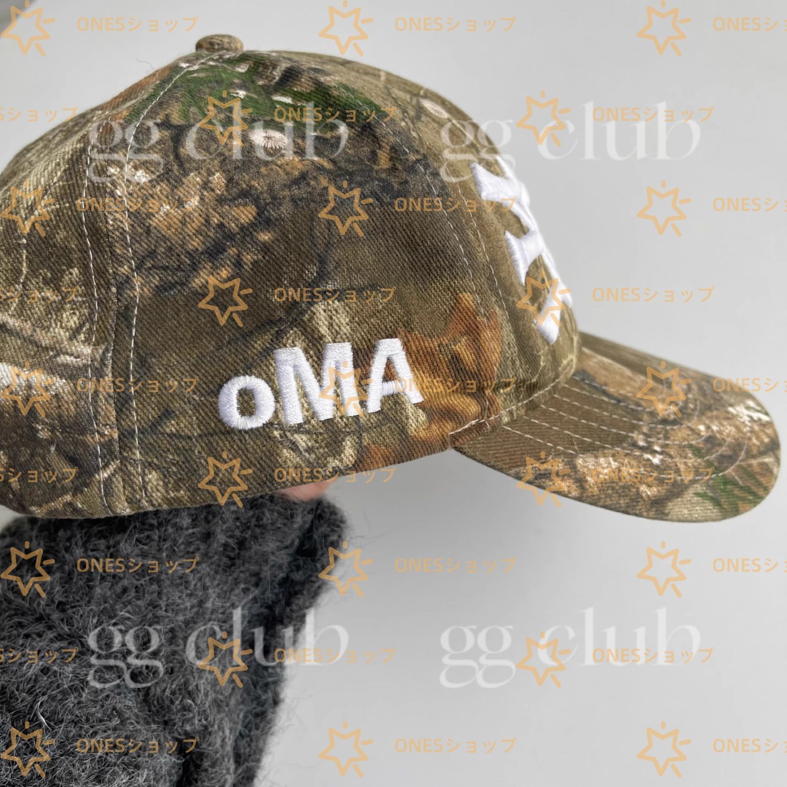 贅沢 新品未使用】 oMA Monday Suck NY ベースボールキャップ one 帽子