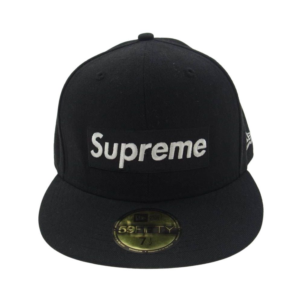 Supreme シュプリーム 10SS × New Era ニューエラ DGAF Box Logo ボックスロゴ キャップ 帽子 ブラック系【中古】