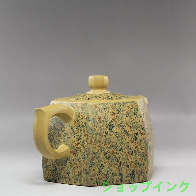 宜興紫砂壷  六方絞泥井欄壷  急須  茶道具    煎茶道具 宜興紫砂壷 六方絞泥井欄壷 急須 茶道具 煎茶道具