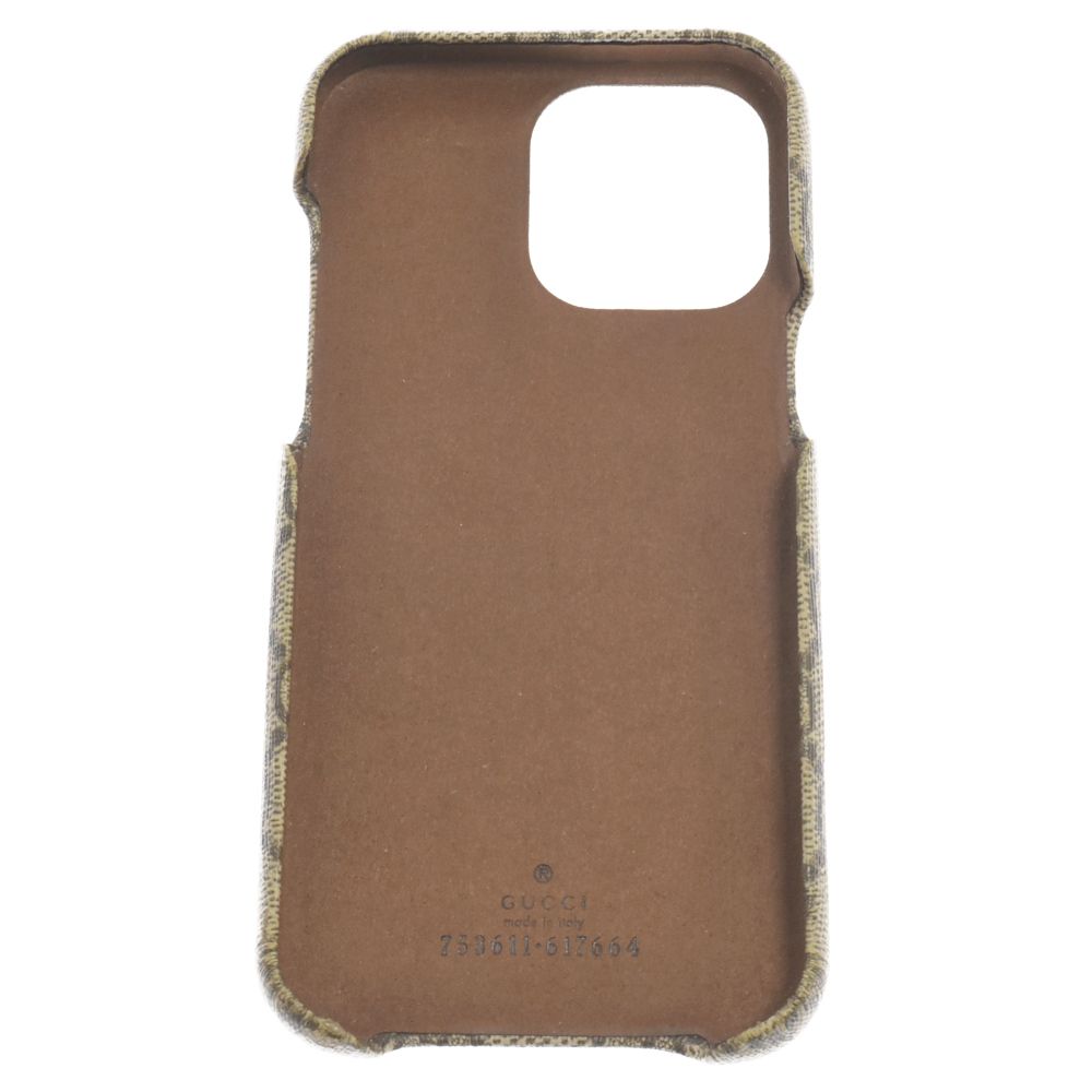 GUCCI - GUCCI グッチ IPHONE 14 PRO MAX ケース 753611 ベージュ GUCCI (グッチ) IPHONE 14 PRO MAX ケース 753611 ベージュ
