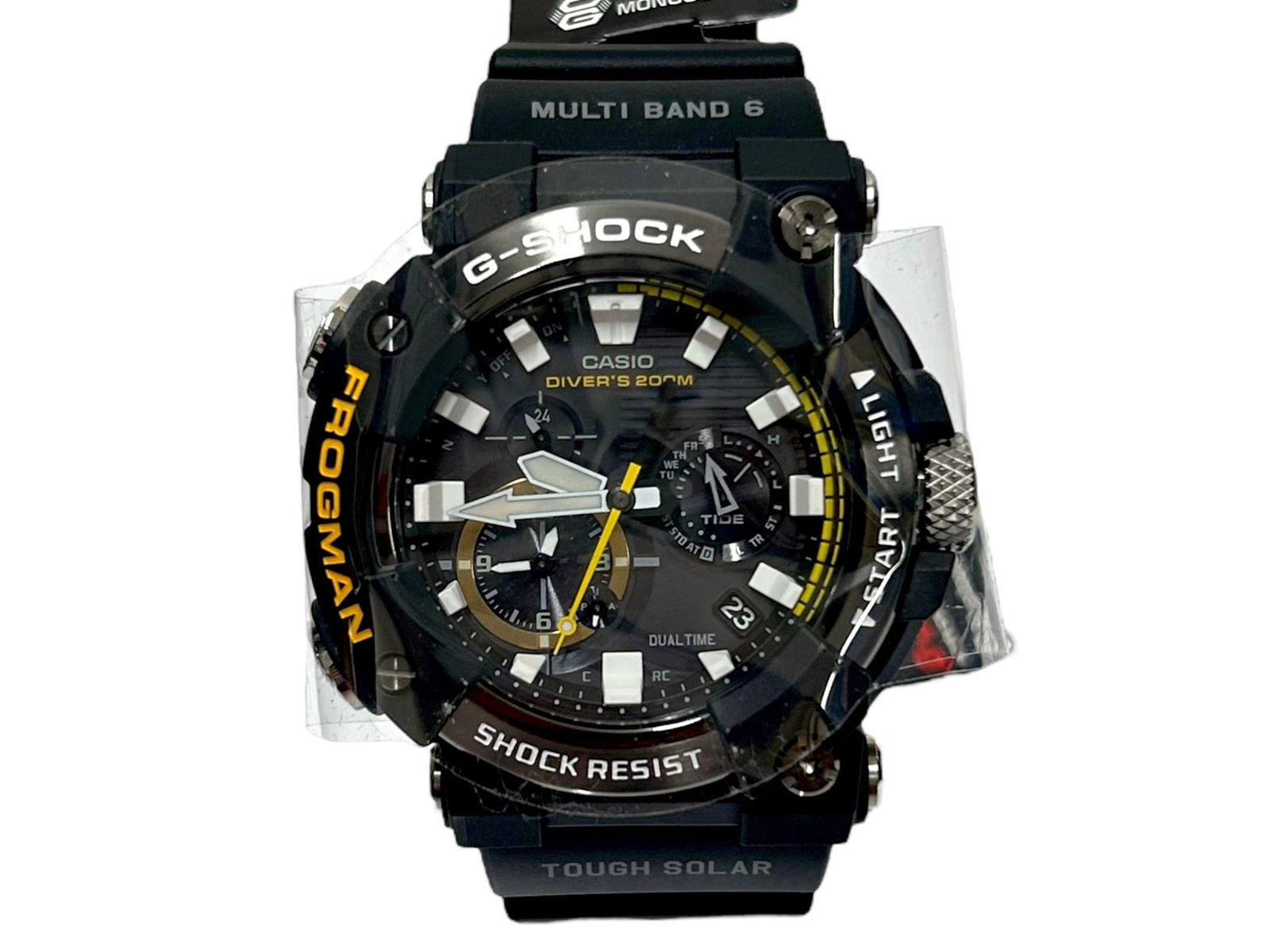 G-SHOCK FROGMAN ソーラー腕時計 ブラック G-SHOCK （豪華おまけ有） Gショック 電波 ソーラー 腕時計
