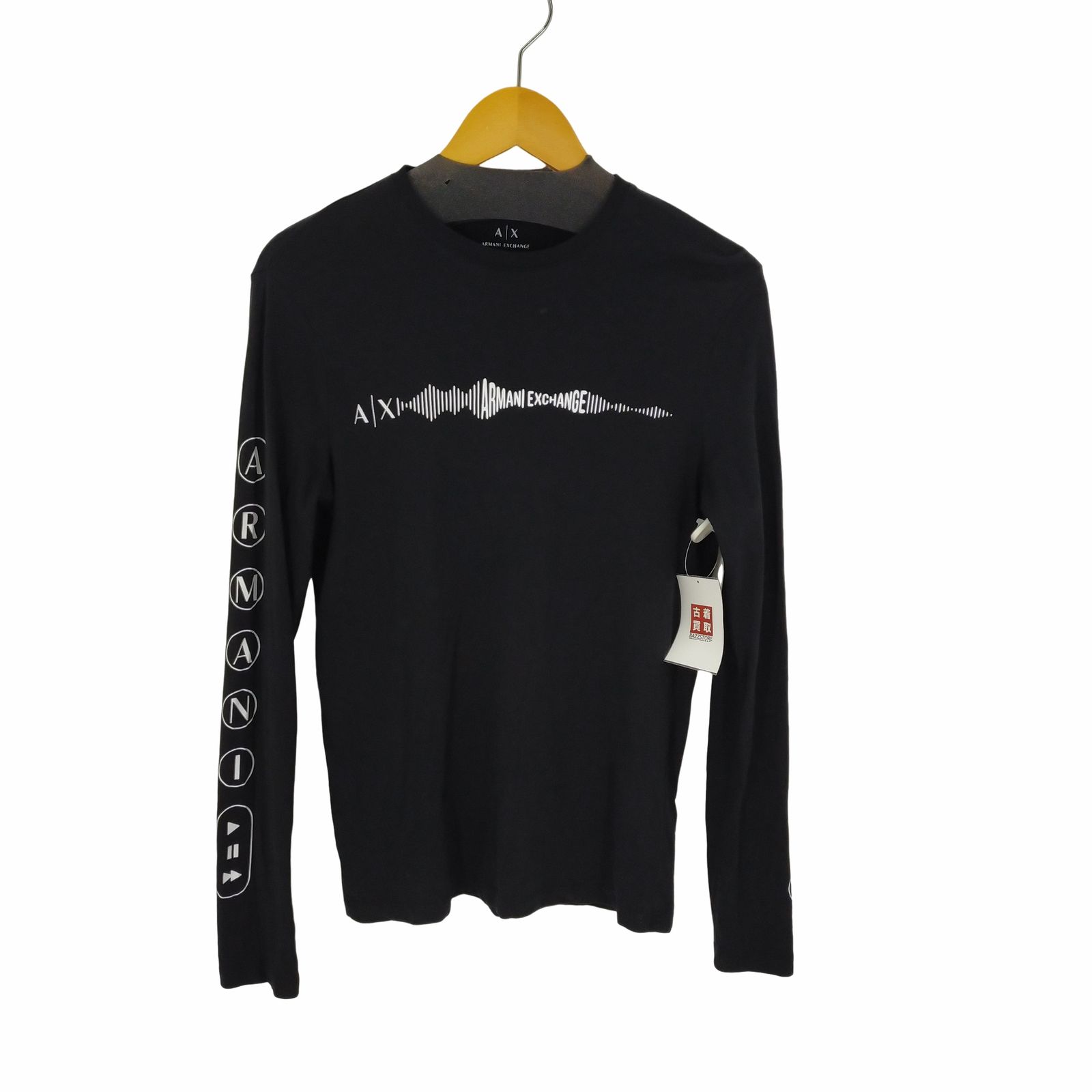 アルマーニエクスチェンジ ARMANI EXCHANGE L/S TEE 袖プリント メンズ import：XS 