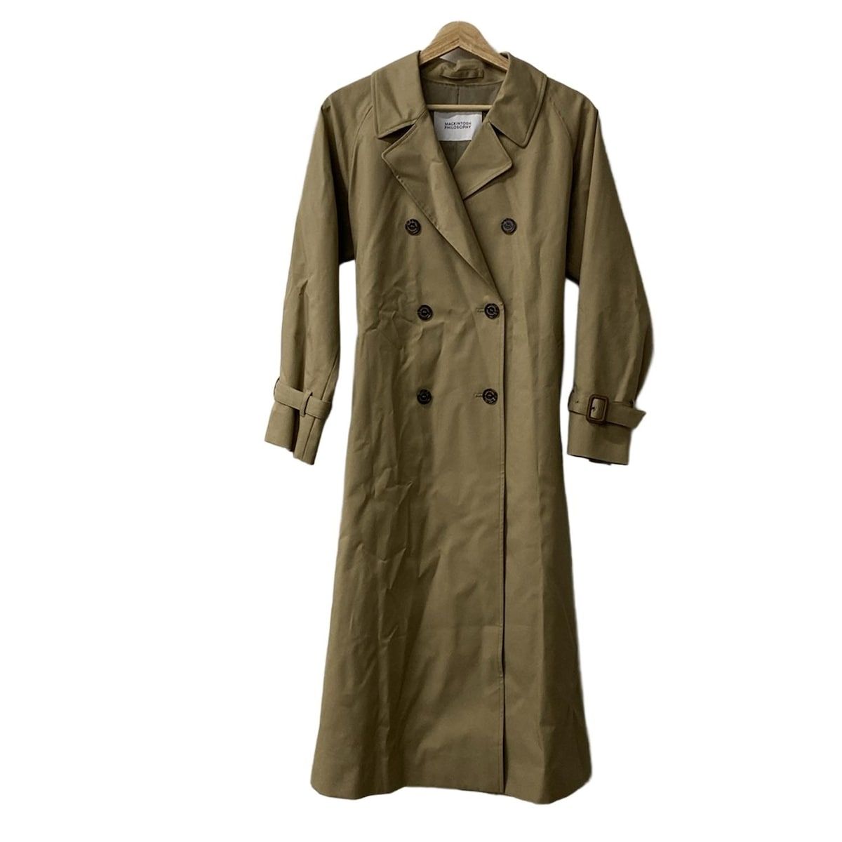 MACKINTOSH PHILOSOPHY マッキントッシュフィロソフィー トレンチコート サイズ36 M レディース - ベージュ 長袖 春 秋