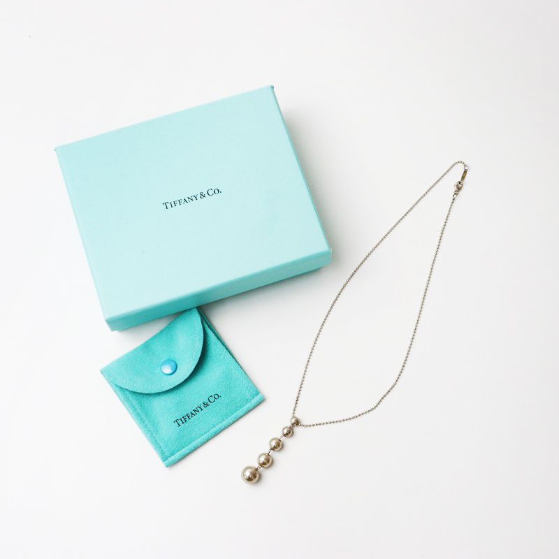 ティファニー Tiffany 5ボール ハードウェア SV925 ネックレス