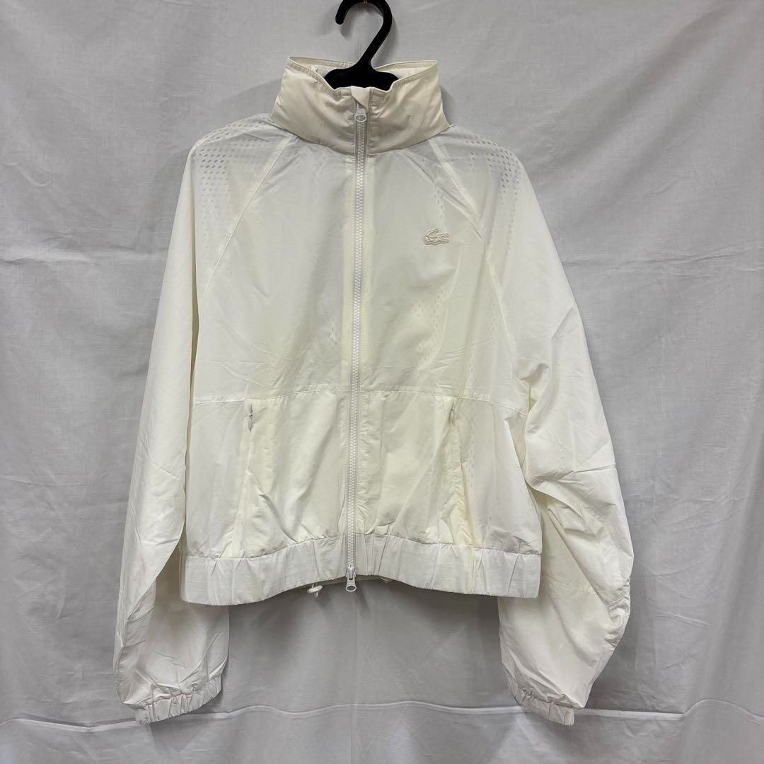ラコステ　　ショートフーディーナイロンジャケット ラコステ ショートフーディーナイロンジャケット - メルカリ