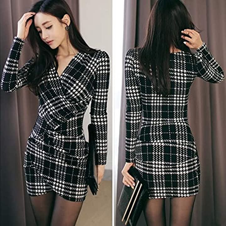 ISLAYCAOLILA カシュクール ワンピース チェックプリント