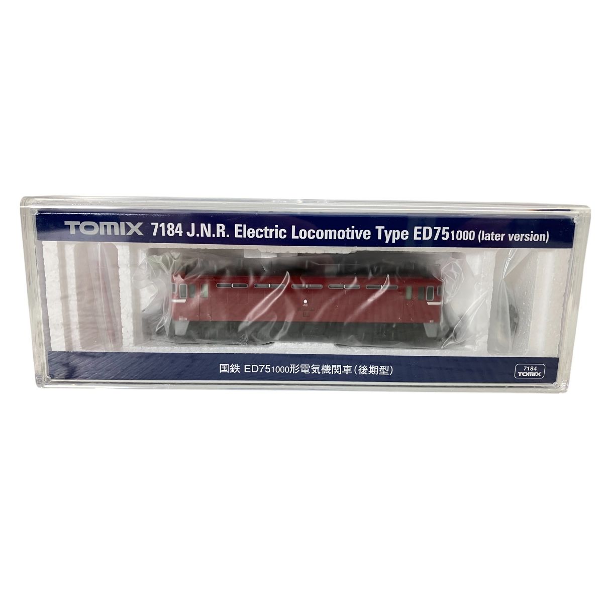 TOMIX 7184 ED75 1000形 電気機関車 後期型 Nゲージ 鉄道模型