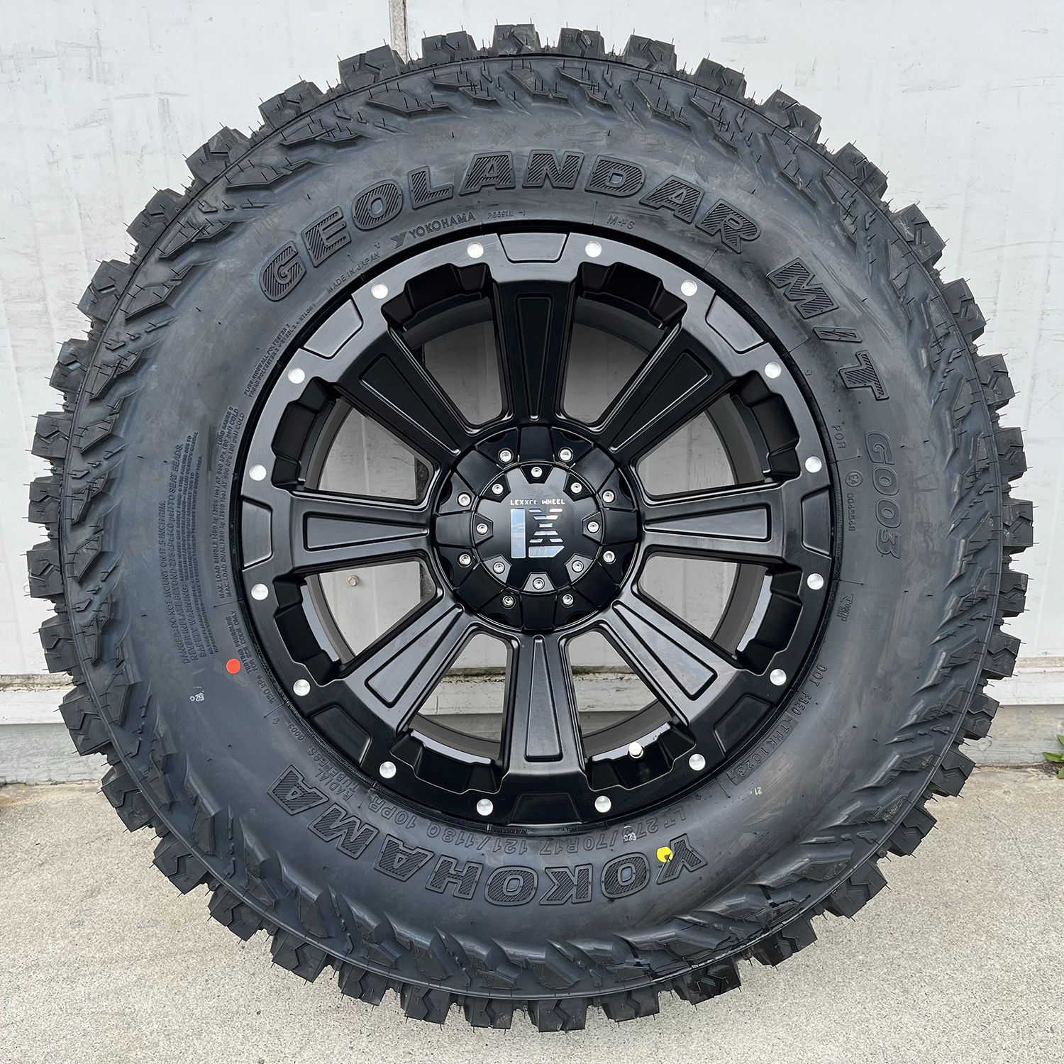 ヨコハマタイヤ 265/70R17 サマータイヤホイールセット ラングラー JL JK (YOKOHAMA GEOLANDAR AT & BRUT BR55 5穴 127)