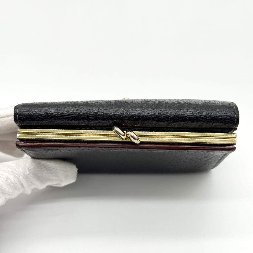 美品】Vivienne Westwood 三つ折財布 がま口財布 オーブ 黒