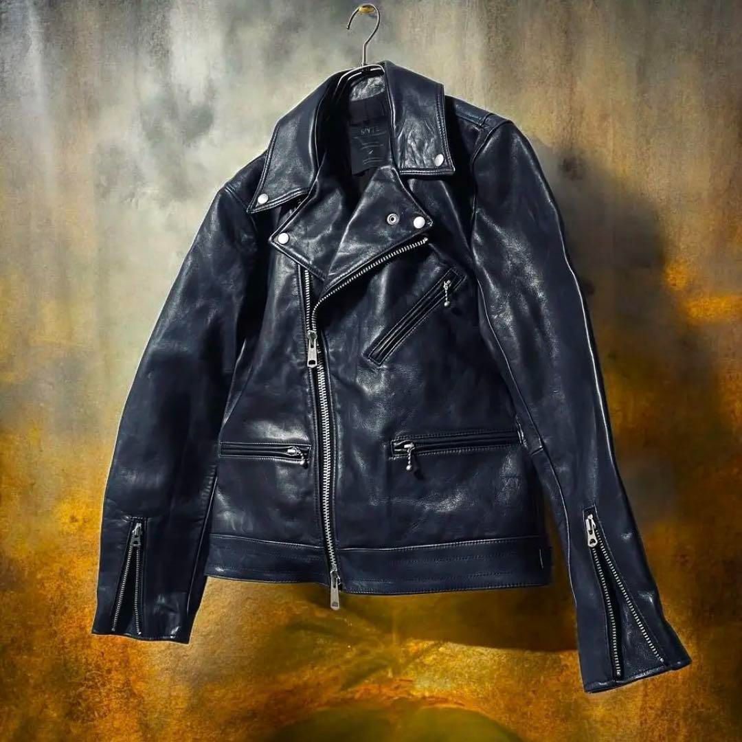 ジャケット・アウター S'YTE Sheep Skin Double Riders Jacket 2 ジャケット・アウター S'YTE Sheep Skin Double Riders Jacket 2 S'YTE