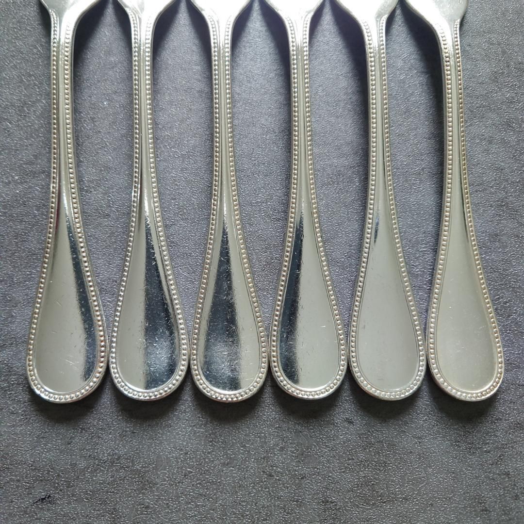 クリストフル パール デザートフォーク 6点