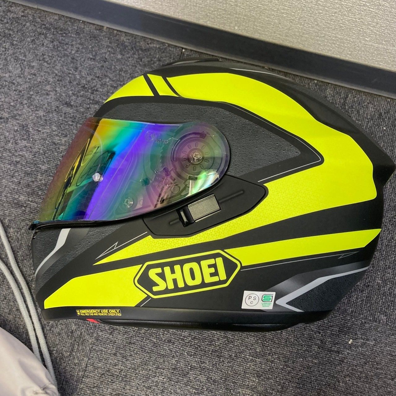 SHOEI ショウエイ ヘルメット フルフェイス イエロー×ブラック