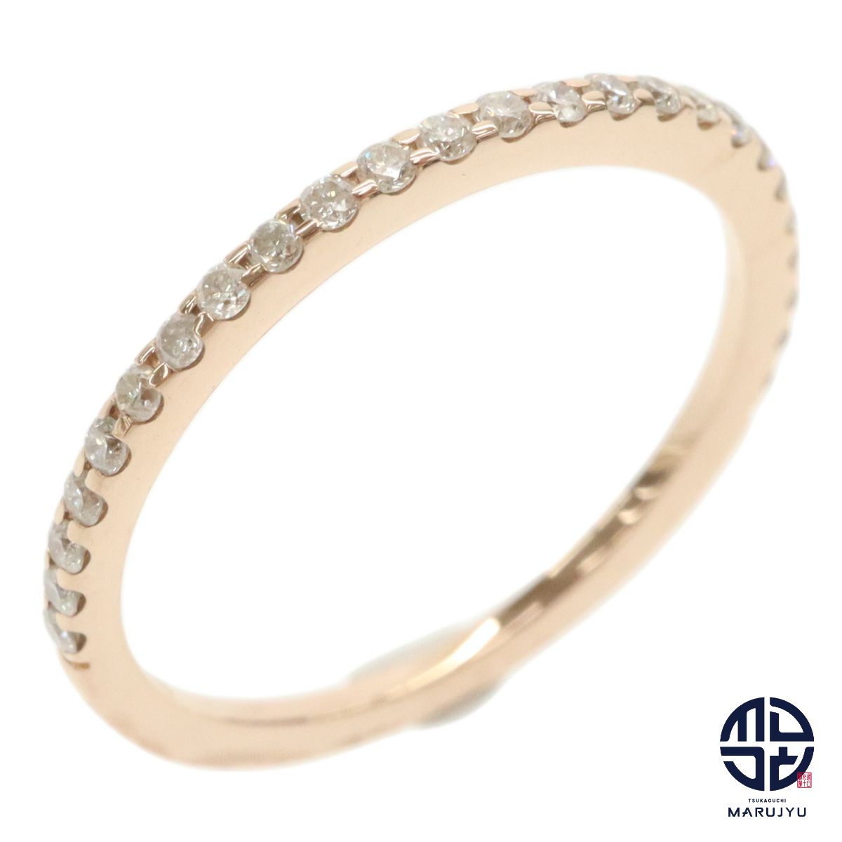 4℃ ヨンドシー K18PG 18金ピンクゴールド ダイヤ ハーフエタニティ