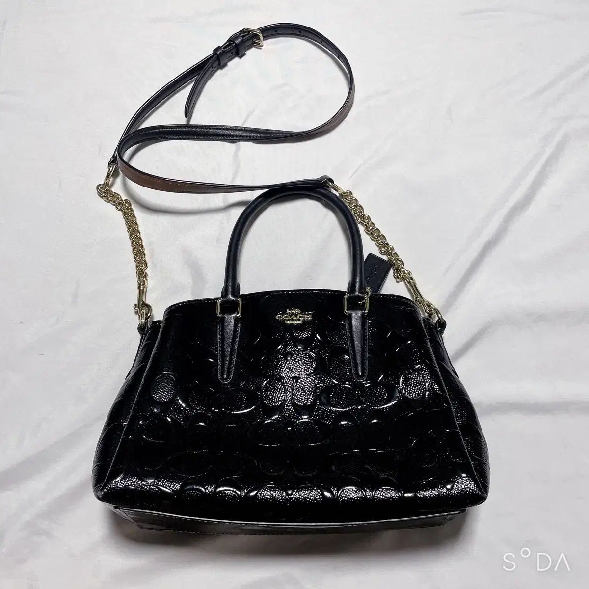 COACH コーチ ミニチェーン クロスバッグ