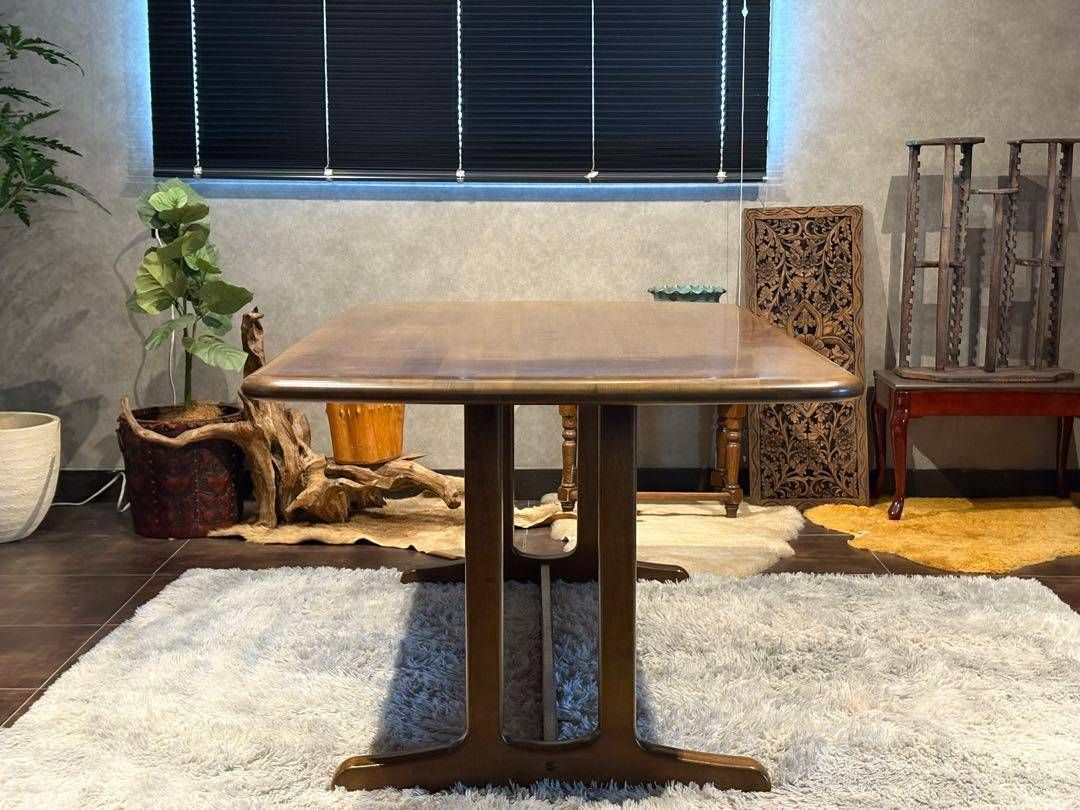 karimoku カリモク　センターテーブル　ヴィンテージ カリモク センターテーブル karimoku ローテーブル ラタン