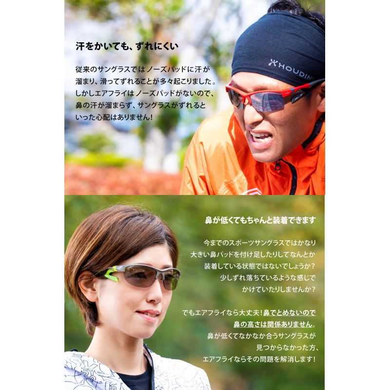 エアフライ サングラス AF305 C-1 CYMT 2月10日発売 AF-305 CYMT infomation ｜ STAFF BLOG｜株式会社ジゴスペック