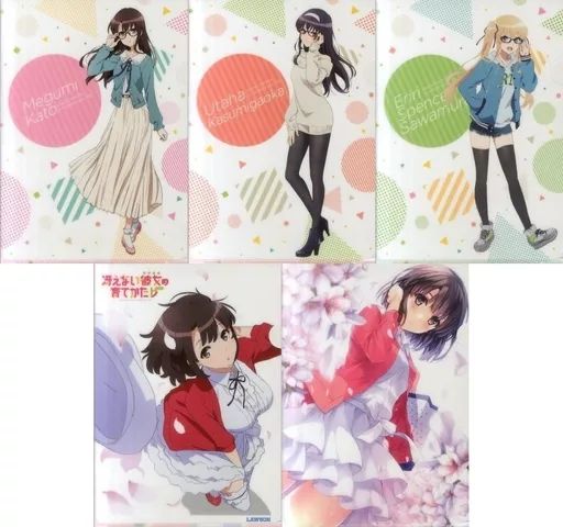 冴えない彼女の育てかた♭」クリアファイルセット（3枚1セット