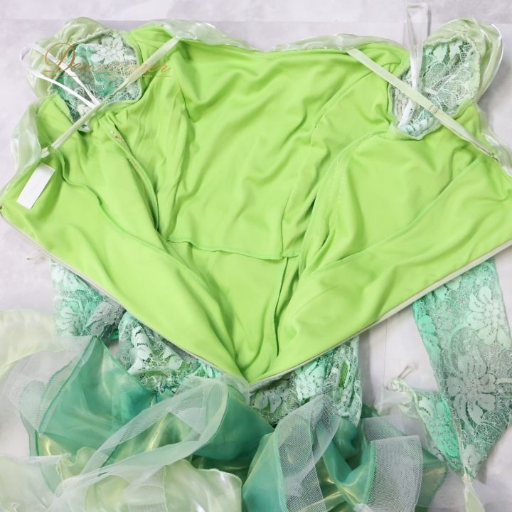 社交ダンス 衣装 ワンピース ドレス フロート フリル レース パーティ