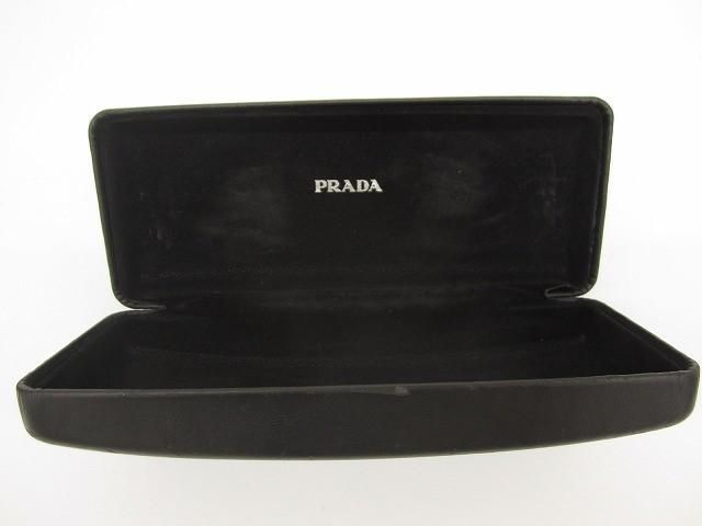 中古 プラダ PRADA サングラス SPR28A 62 1AB-3Q1 ブラック ピンク  