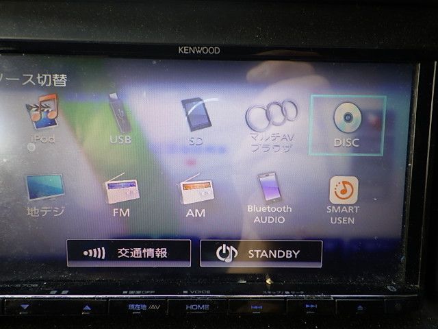 N214-18 ケンウッド MDV-S706 メモリ 4×4地デジ内蔵ナビ 2018年