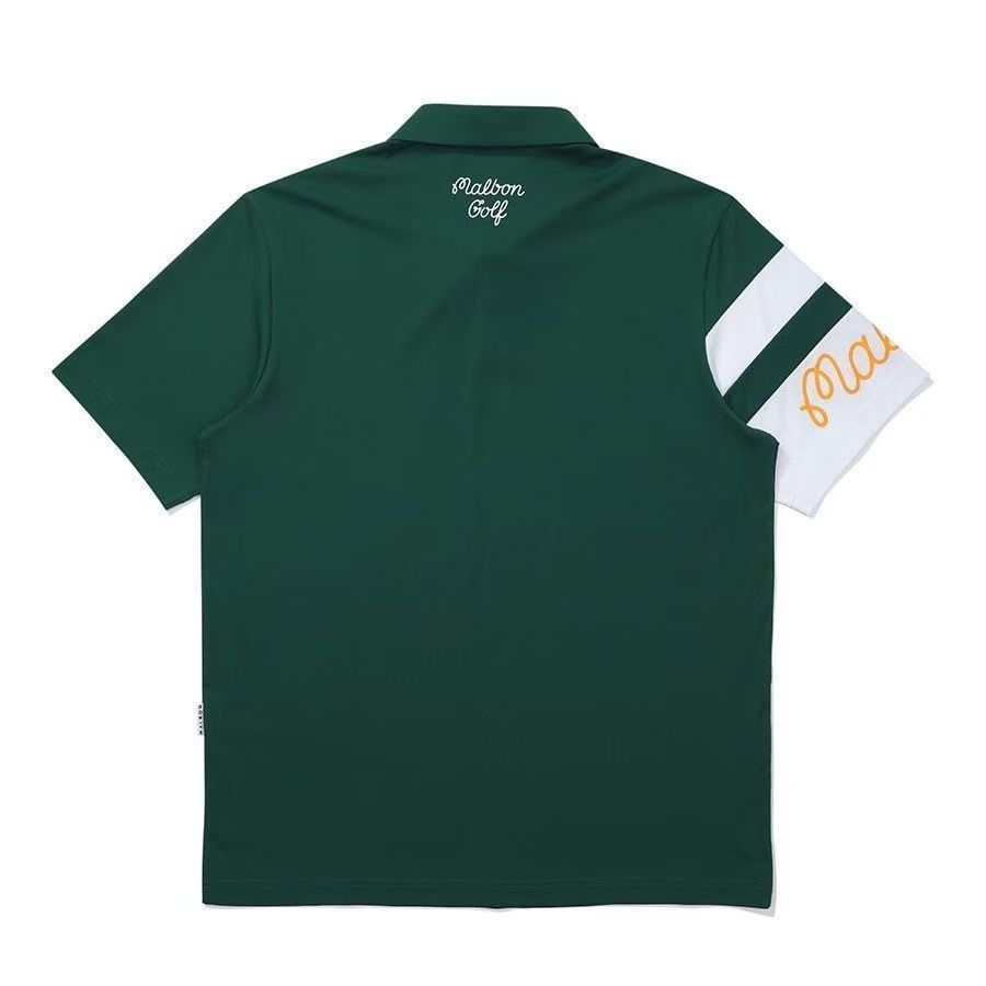 即日発送 マルボンゴルフ ポロシャツ 半袖 Tシャツ レディース 【S～L】 malbon golf マルボンゴルフ ポロシャツ ゴルフウェア 練習用