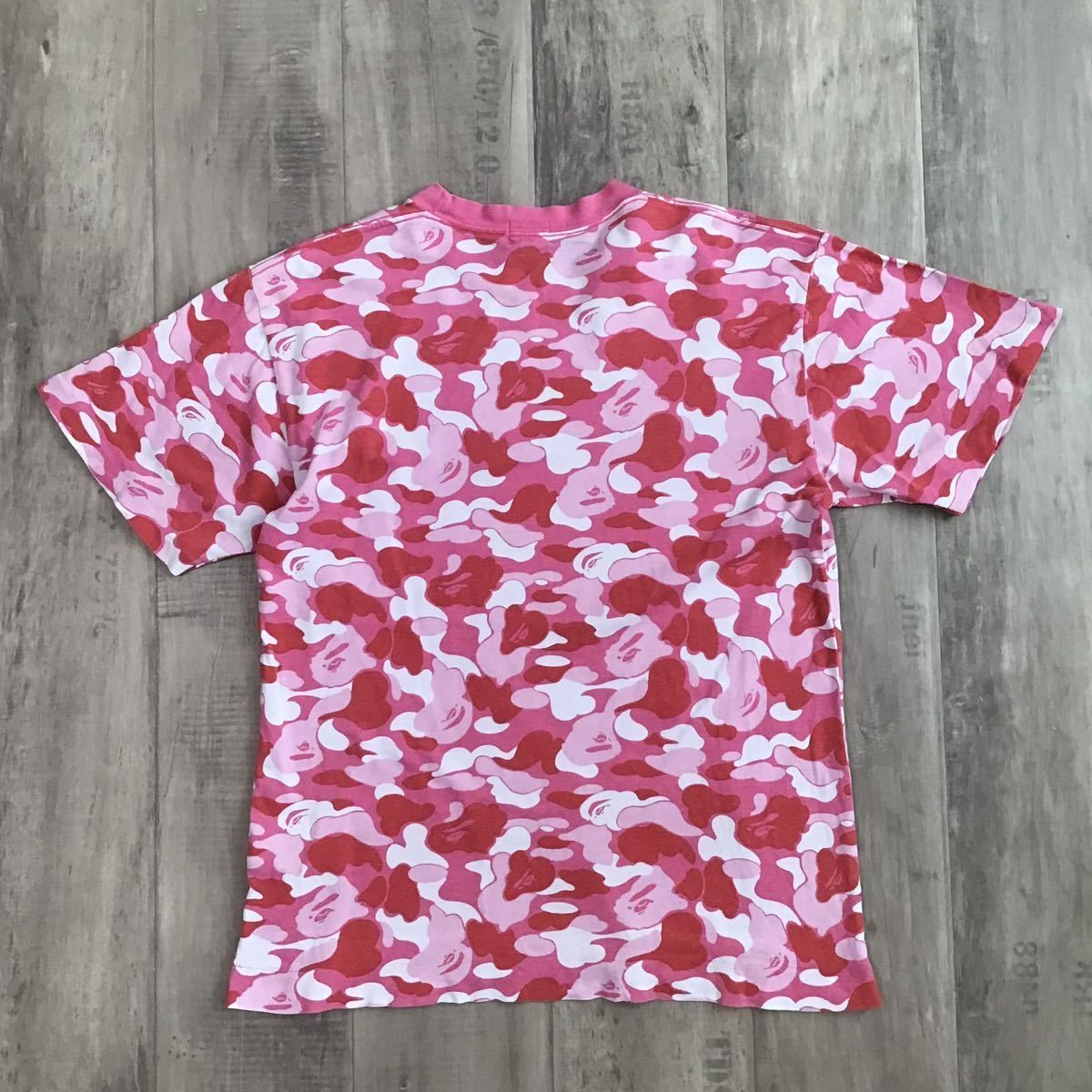 ABC camo Pink BAPE logo Tシャツ Sサイズ a bathing ape BAPE エイプ 