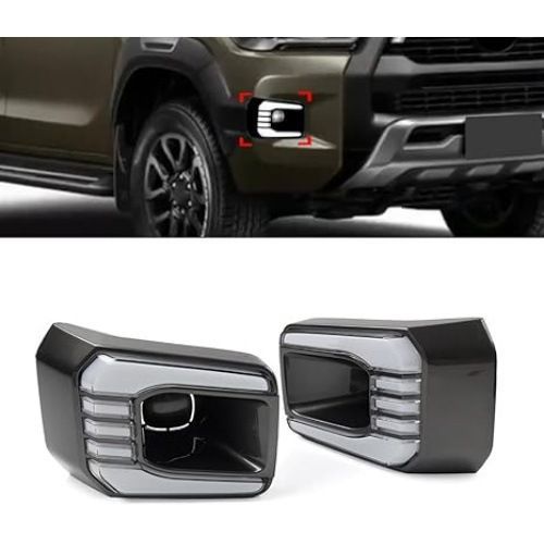 トヨタ Hilux 20-22年式対応 LED多機能フォグランプ DRL|ウインカー|夜間灯CYB512