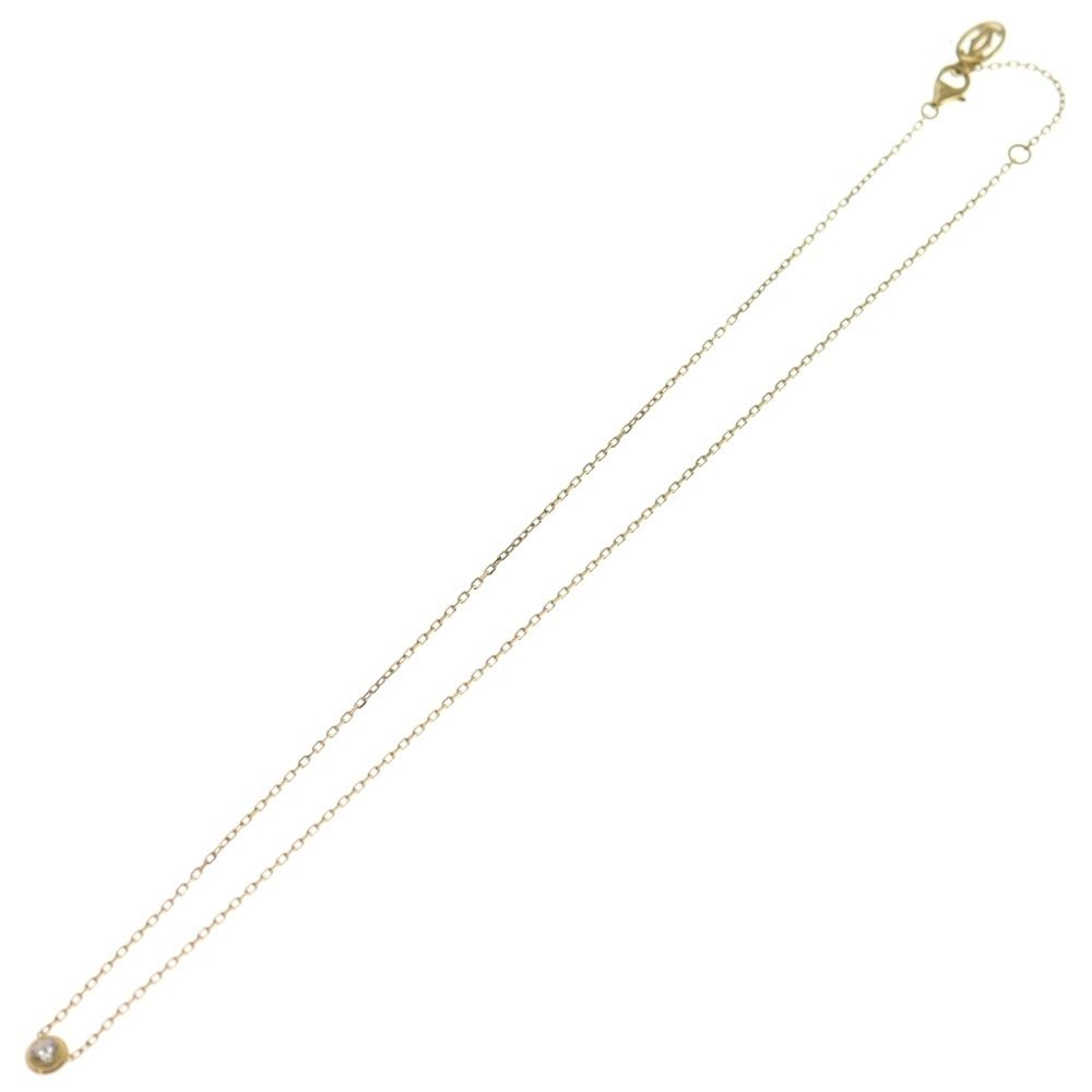 Cartier カルティエ 18KYG d Amour LM ダムール ダイヤモンドネックレス イエローゴールド レディース