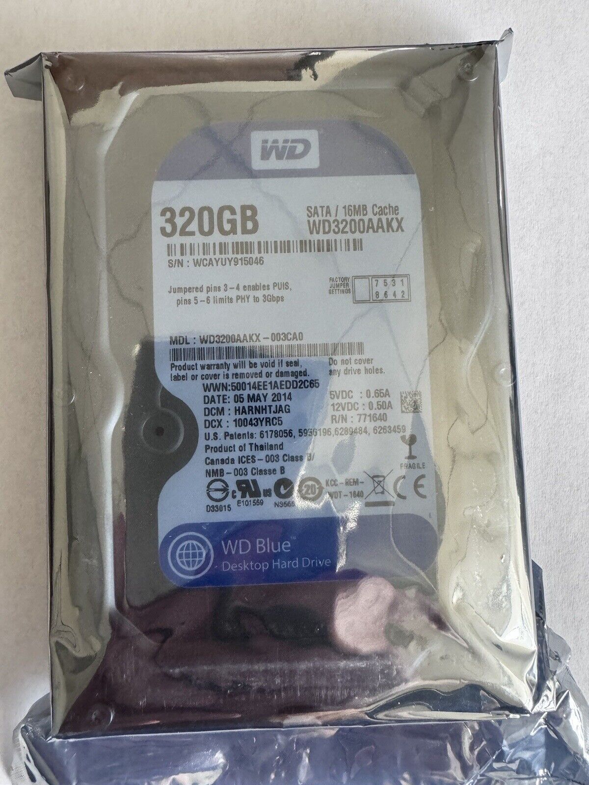 Western Digital BLUE WD3200AAKX