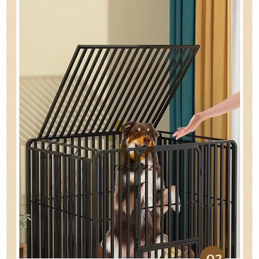 ペットケージ犬檻犬小屋ケージペットサークルドッグケージペットフェンス小型大型中型犬用ペット用品キャスター付き